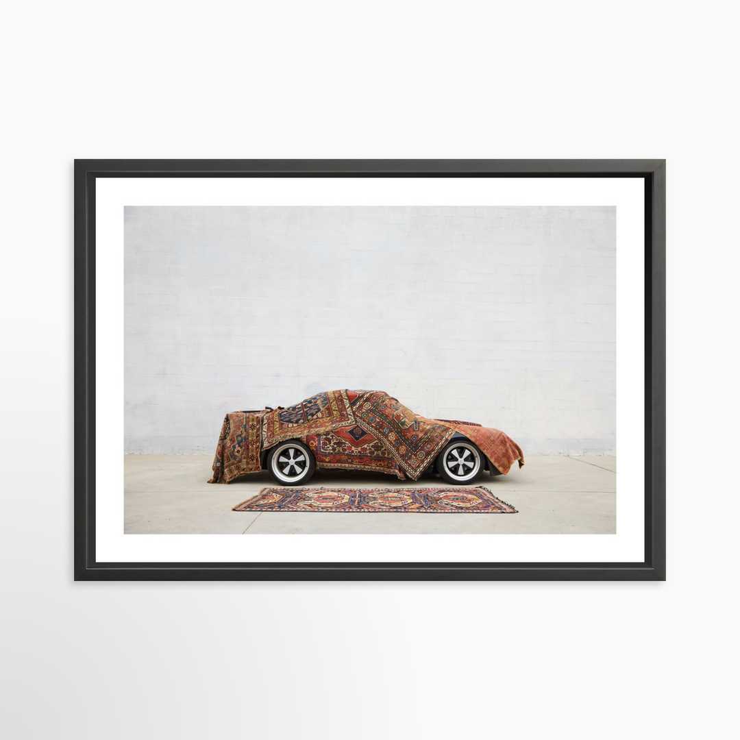 V - 39x26 / Black / Matted