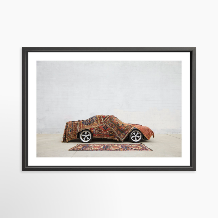 V - 39x26 / Black / Matted