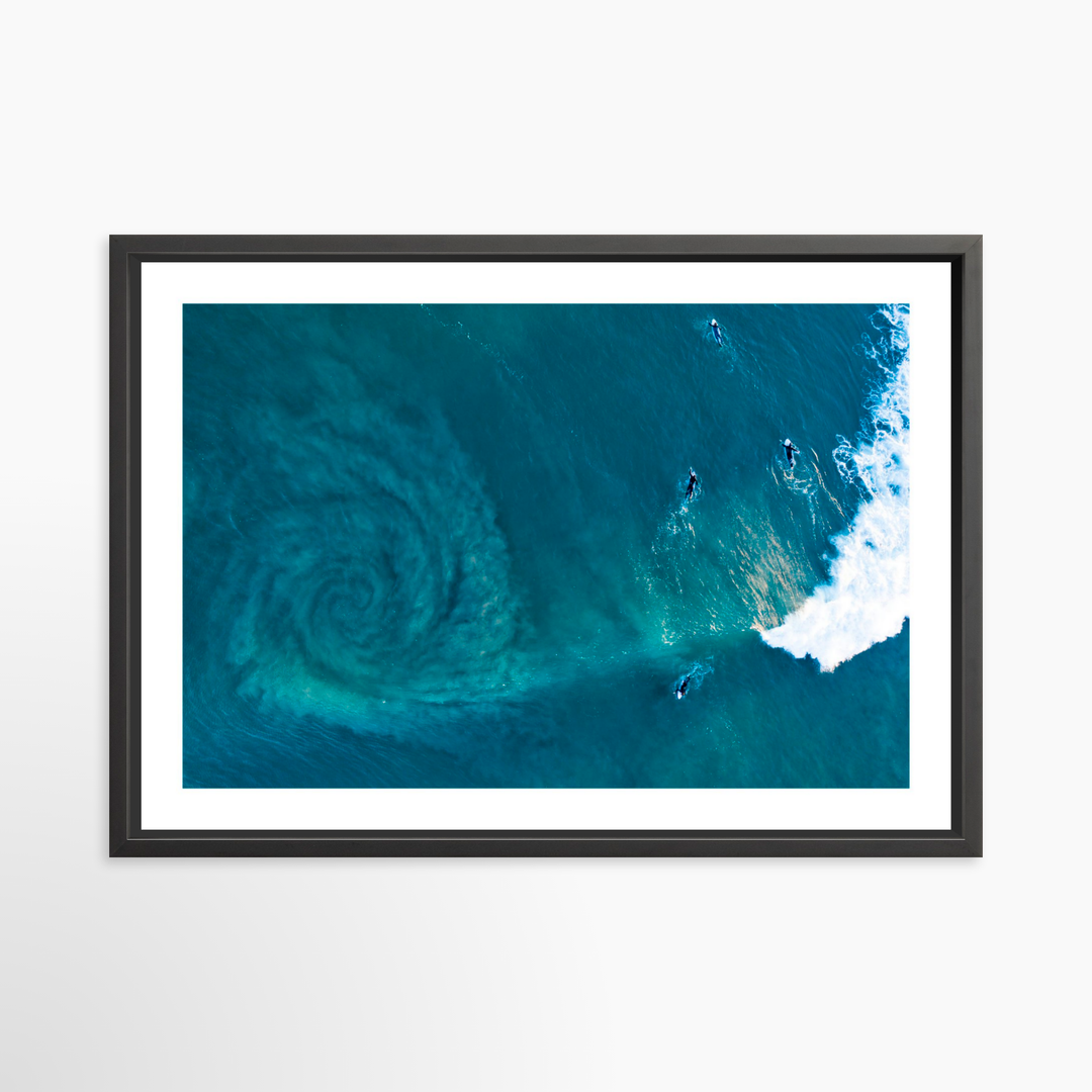 V- 39x26 / Black / Matted