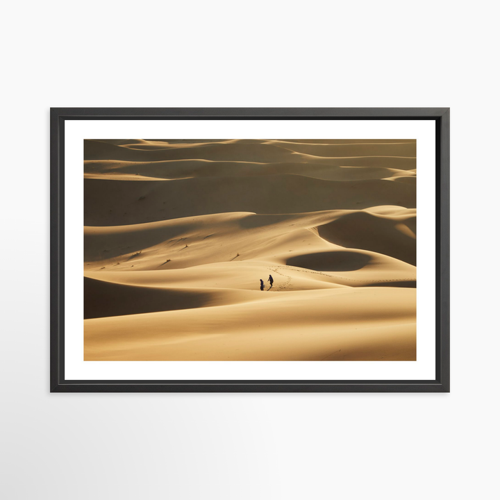 V - 39x26 / Black / Matted