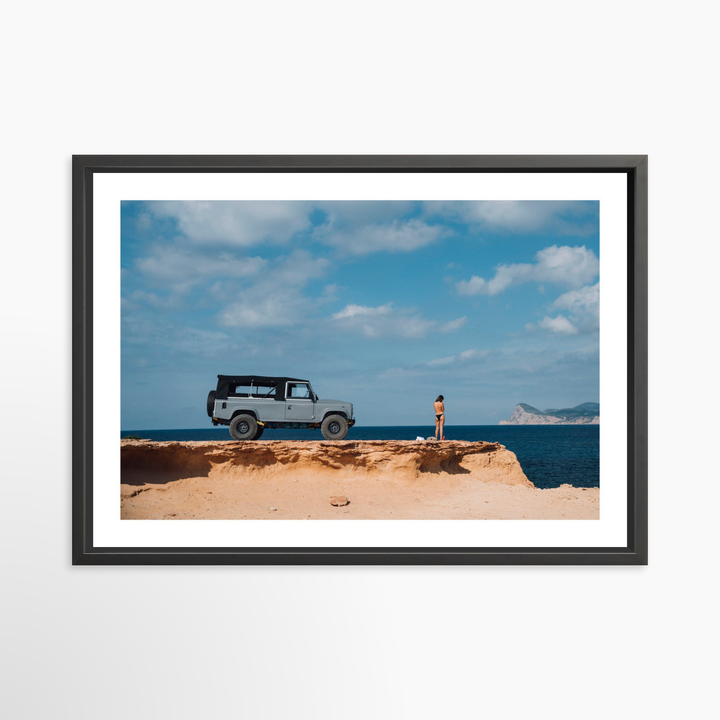 V- 39x26 / Black / Matted