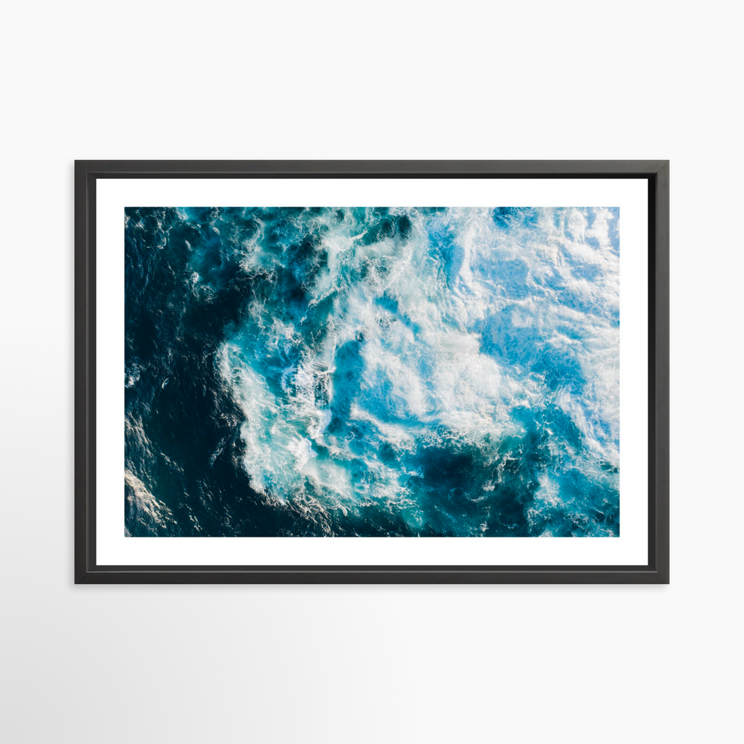 V- 39x26 / Black / Matted