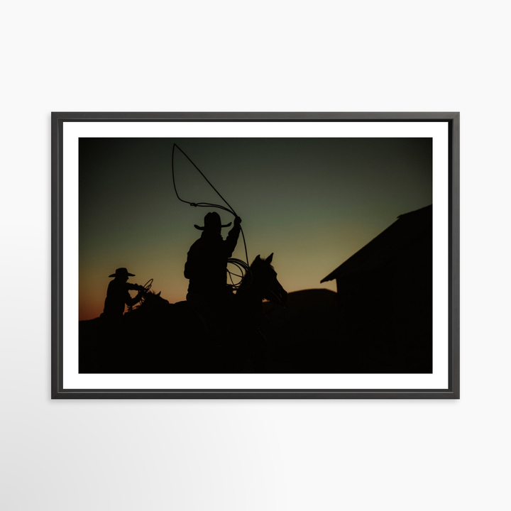 VI - 51x34 / Black / Matted