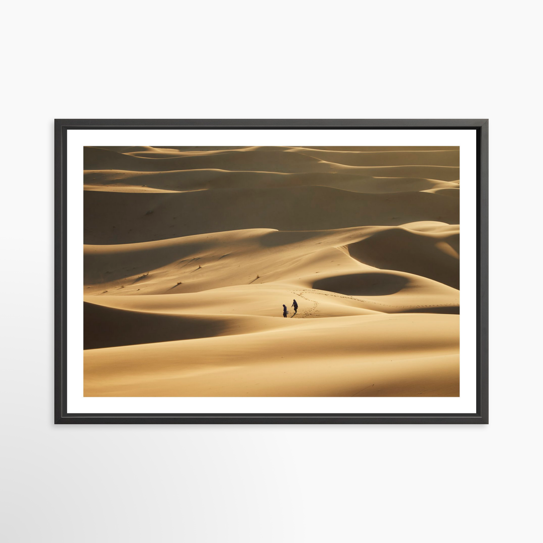 VI -51x34 / Black / Matted