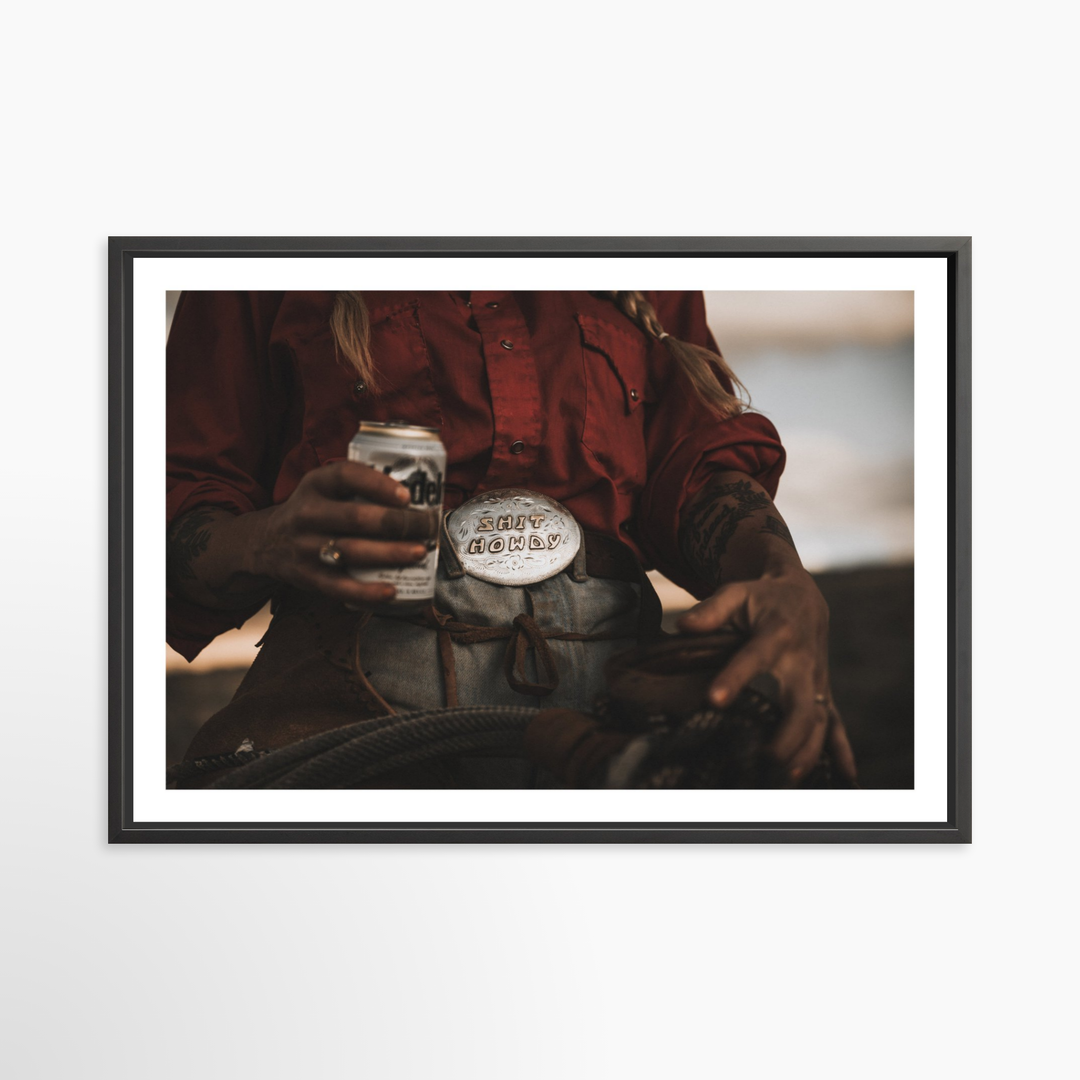 VI - 51x34 / Black / Matted