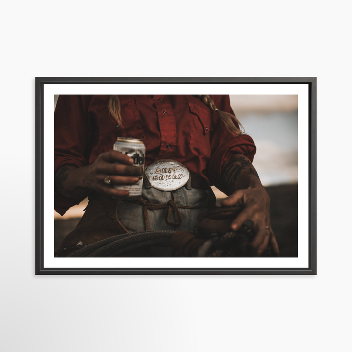 VI - 51x34 / Black / Matted