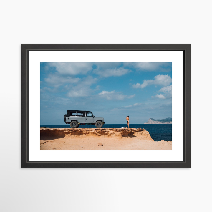 IV - 27x18 / Black / Matted