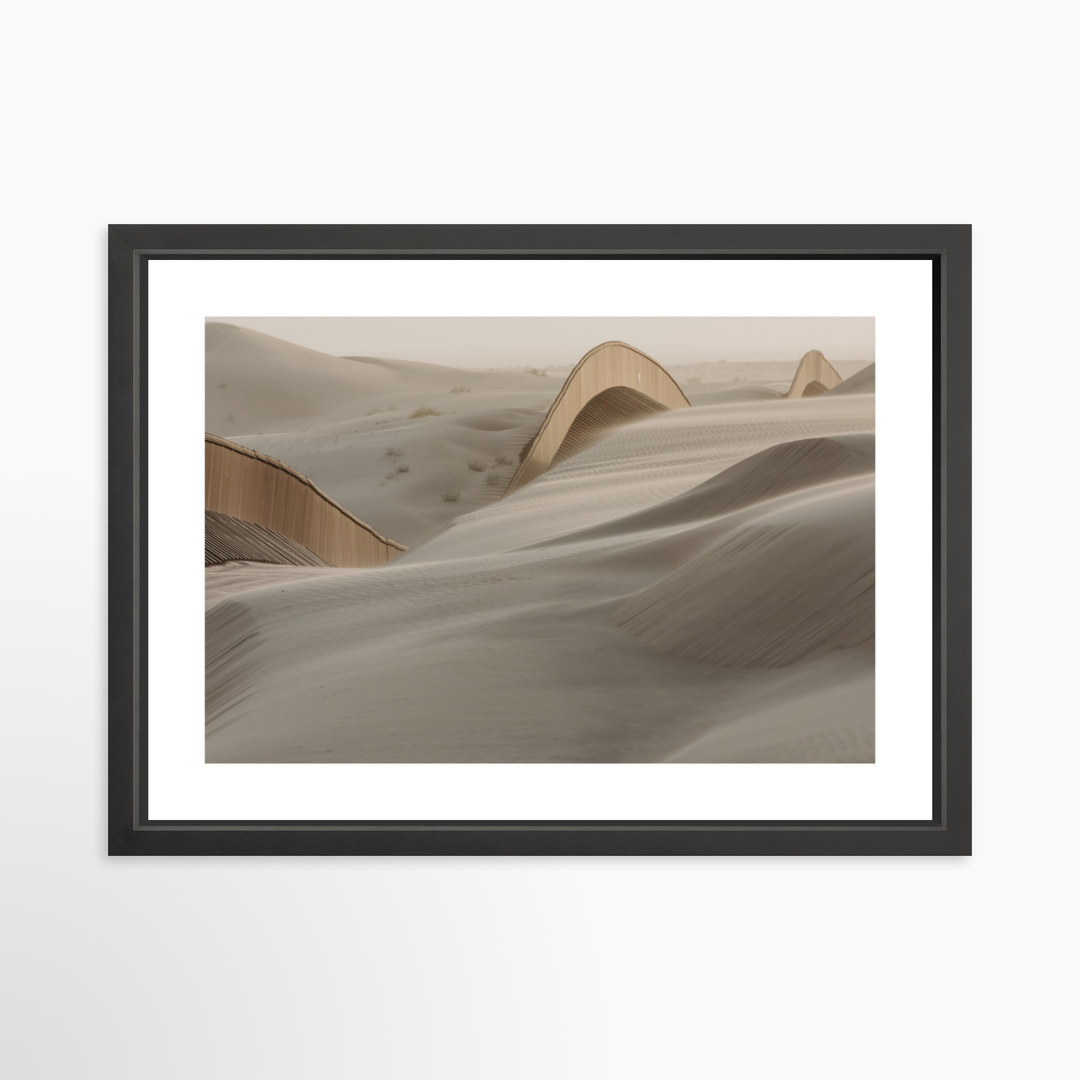 IV - 27x18 / Black / Matted