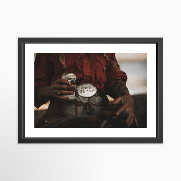 IV - 27x18 / Black / Matted