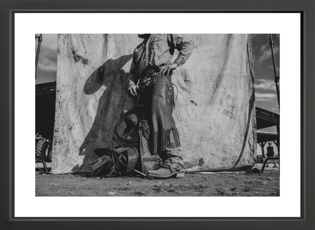 IV - 27x18 / Black / Matted