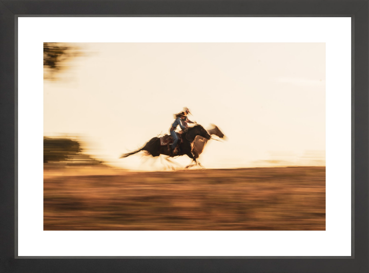 III - 19.5x13 / Black / Matted