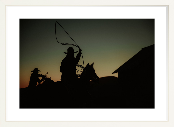 IV - 27x18 / White / Matted