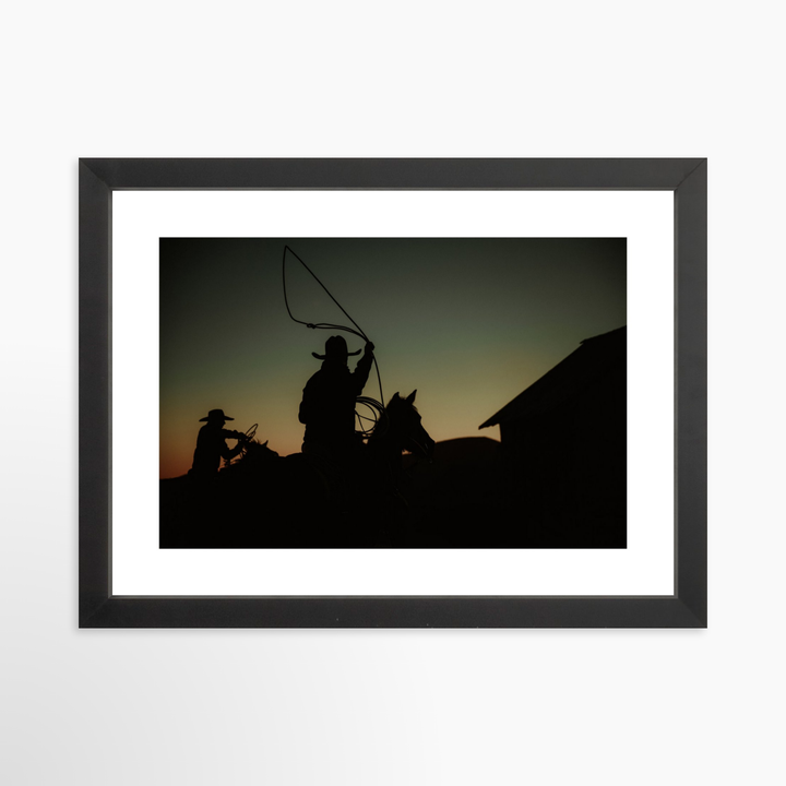 II - 12x8 / Black / Matted