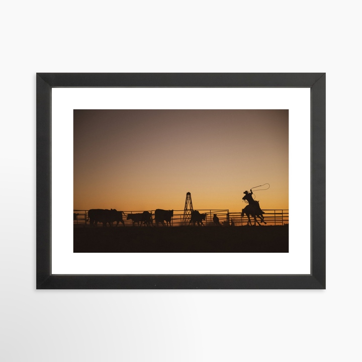 II - 12x8 / Black / Matted