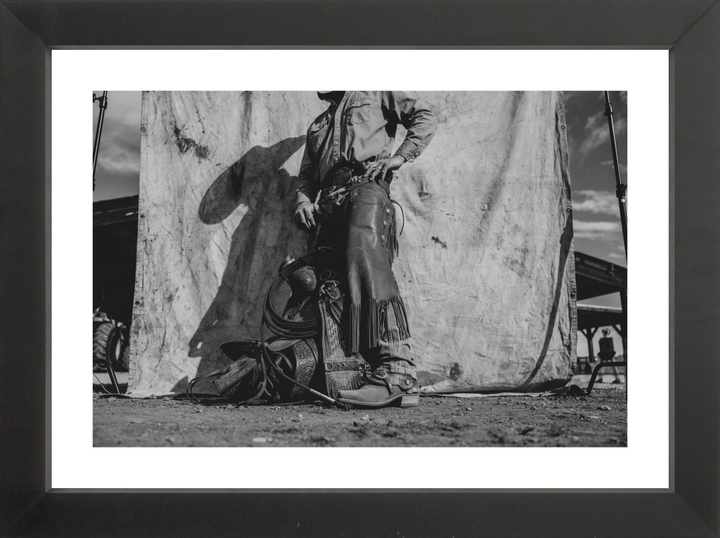 I - 9x6 / Black / Matted