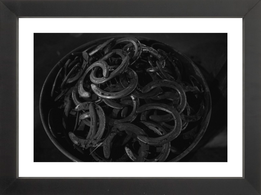 I - 9x6 / Black / Matted