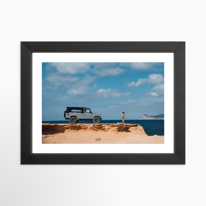 I - 9x6 / Black / Matted