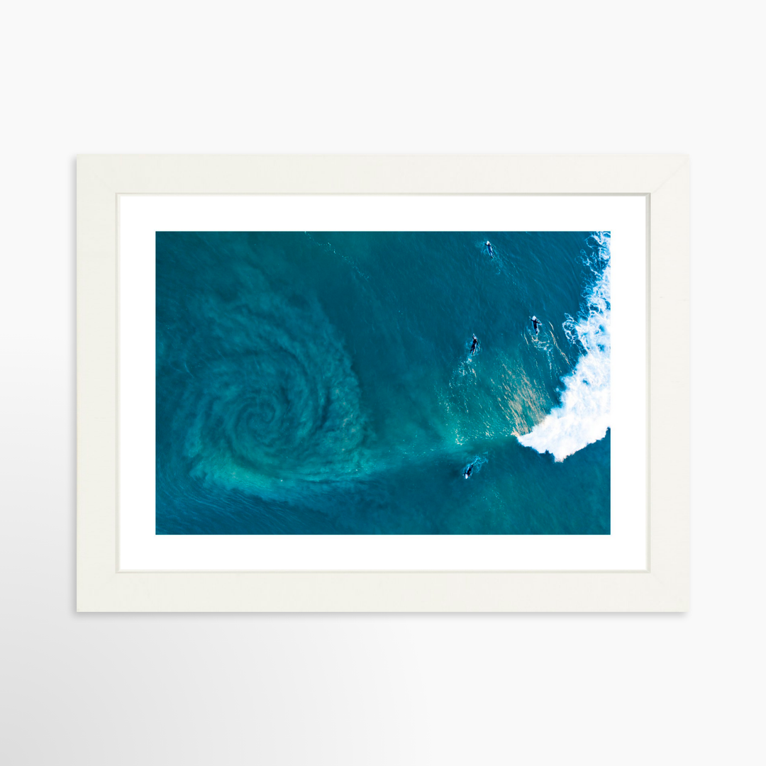 I - 9x6 / White / Matted